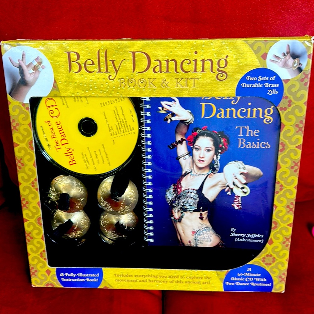BELLY DANCING BOOK & KIT